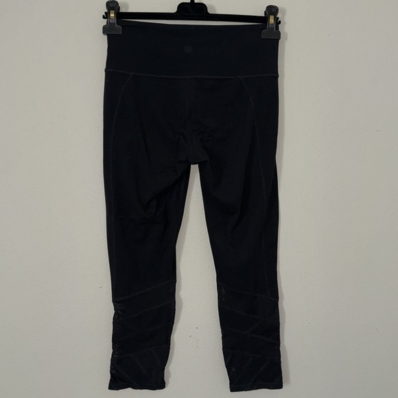 Athleta Pants - SUPER SALE! 4/$3 Athleta Mantra Mesh Capri Pants - Black